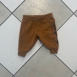 $5/30 Carhartt Kids Brown Joggers with Logo